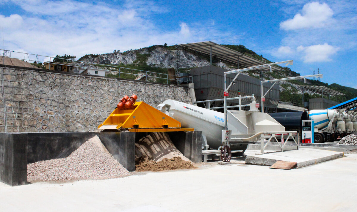 Cистема рециклинга бетона NFLG серии С25