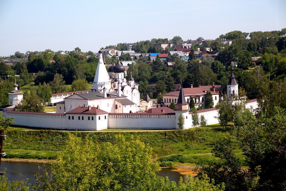 Старицкие ворота на волге фото