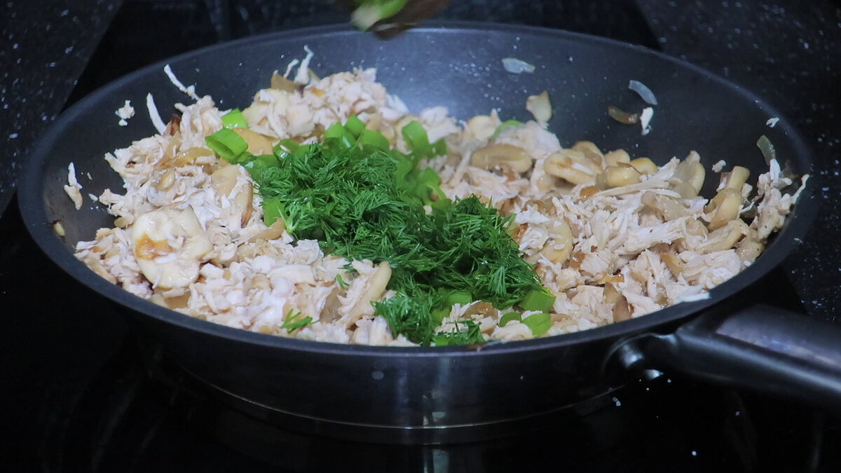 Картофельный пирог с курицей и грибами. Когда не знаешь, чем накормить семью