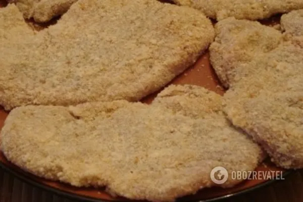 Запанированное мясо