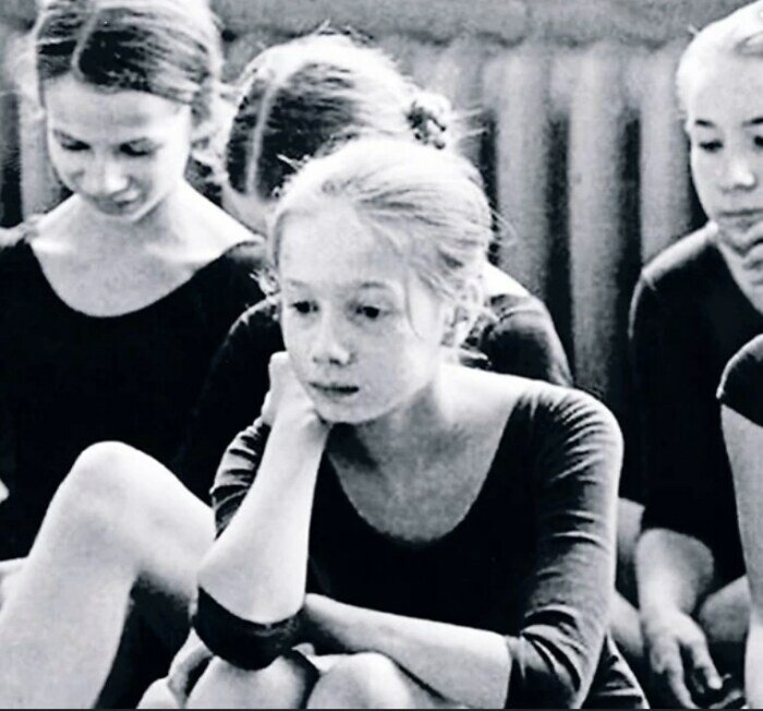 Елена Дмитриева в Вагановском училище. / Фото: www.7days.ru