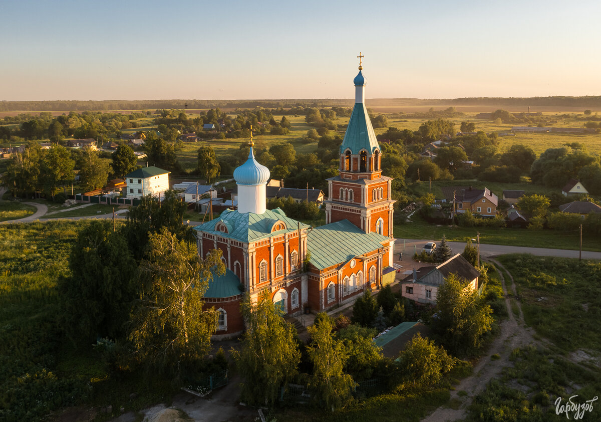 Храм Хотушь Ясногорский район