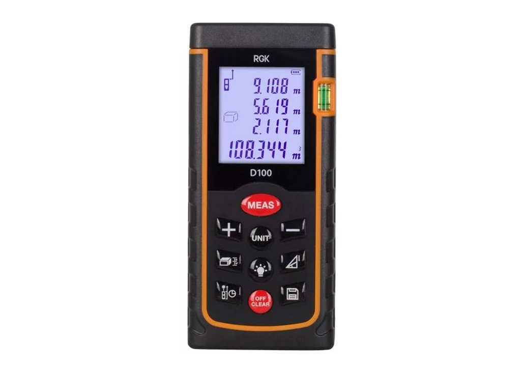 RGK D100 100 м в обзоре лазерных дальномеров
