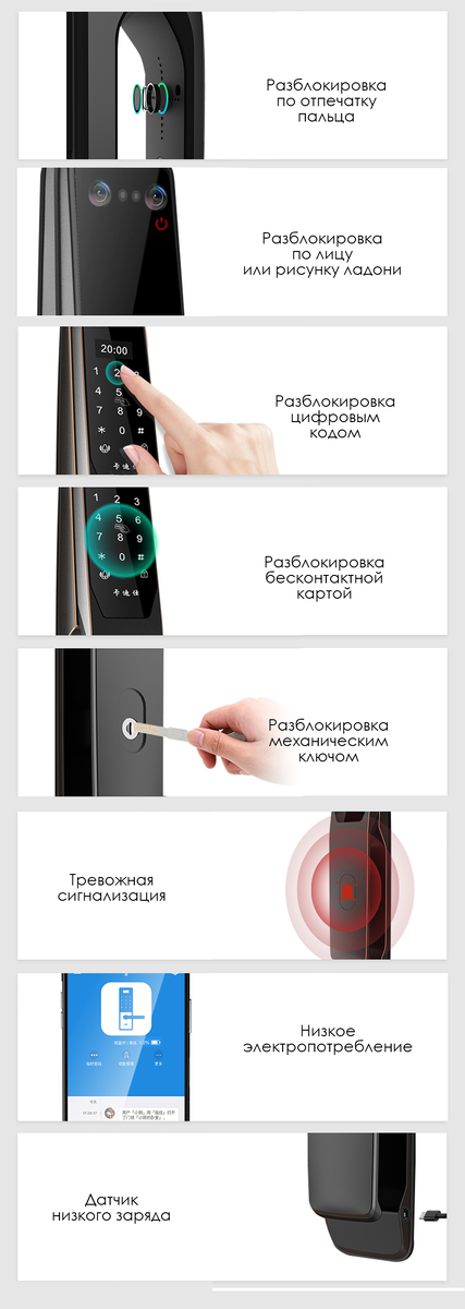  В современном мире все больше внимания уделяют безопасности. И не удивительно, что умные замки завоевывают популярность.-4