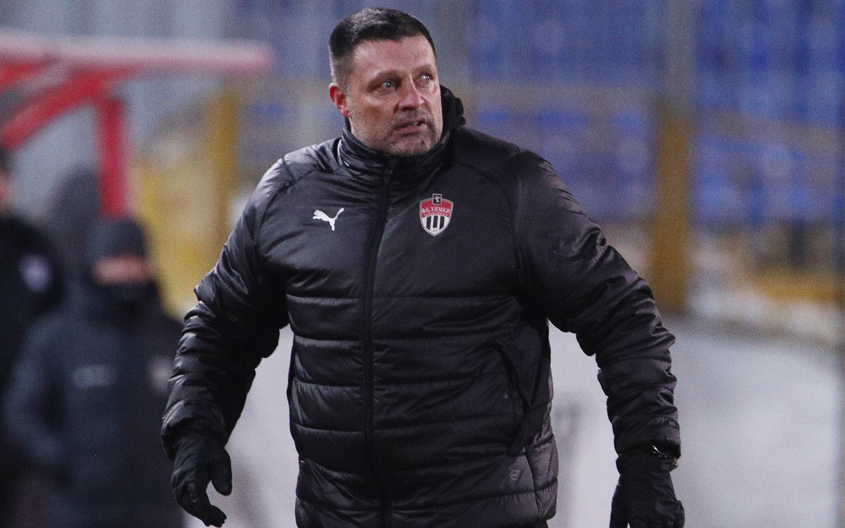 Черевченко снова уволен из "Химок". Фото rs124.ru.