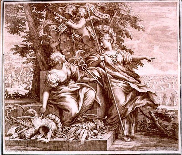 Аллегория Мира и Войны.