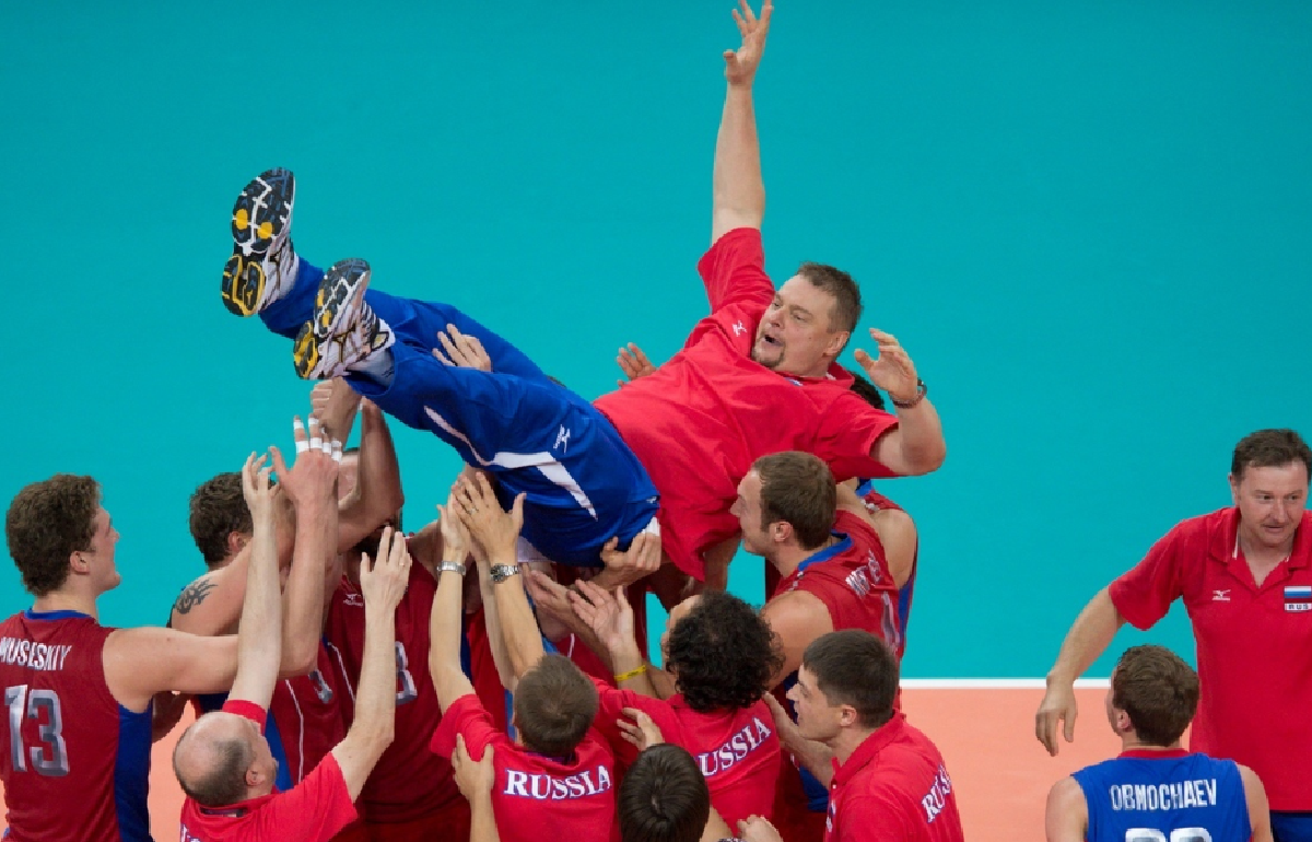 Владимир Алекно после олимпийского финала Лондона-2012 был таким же героем, как наши чудо-волейболисты. Фото: globallookpress