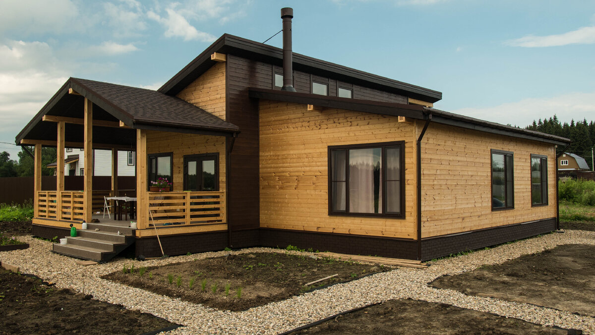 Строительство загородных домов. 