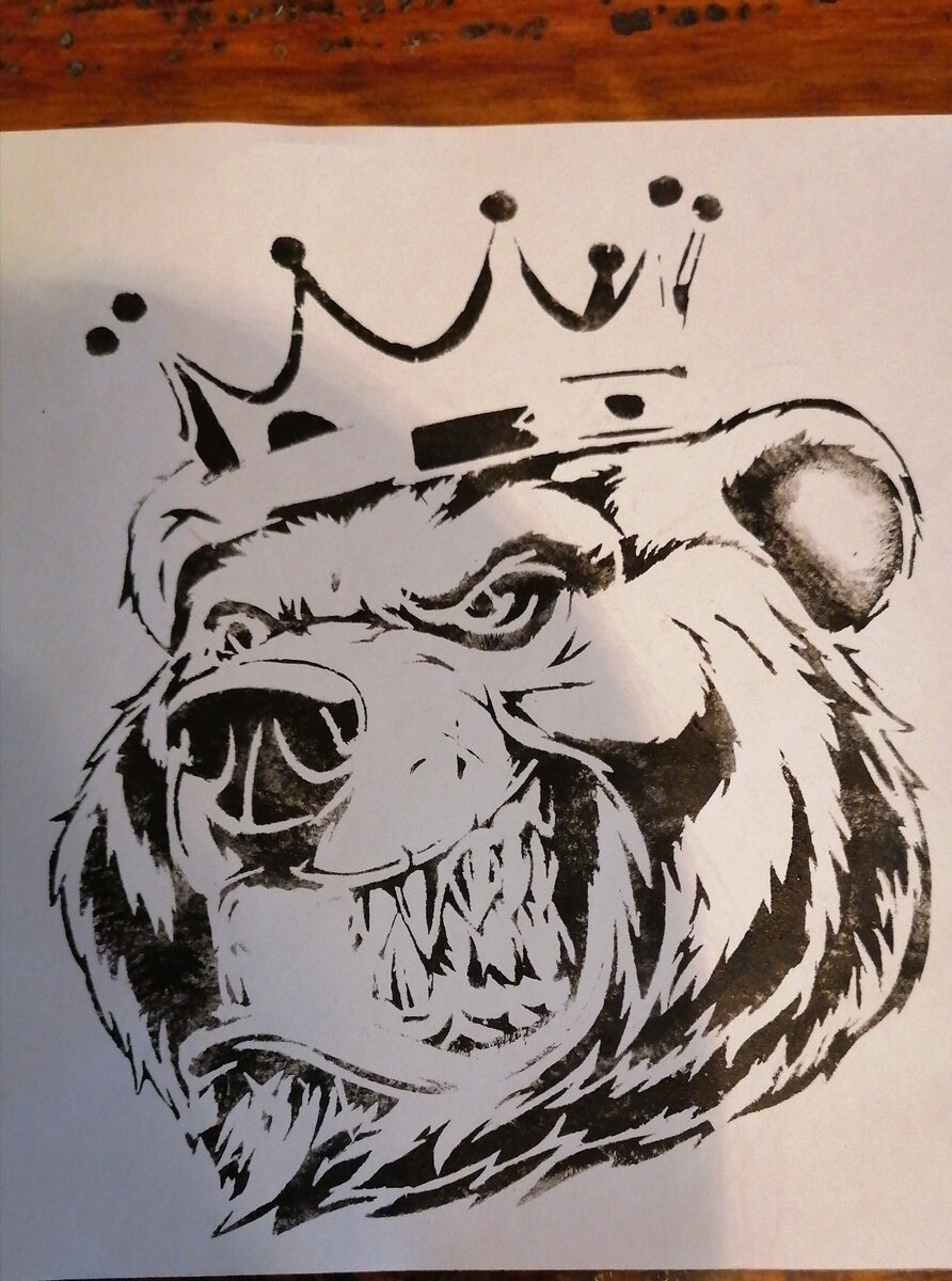 Отсутствие отпечатка - очень тонкий рез. Поэтому увеличим. 