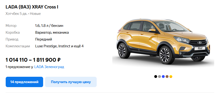 Источник https://auto.ru/moskva/cars/new/group/vaz/xray/20497289-21378613/