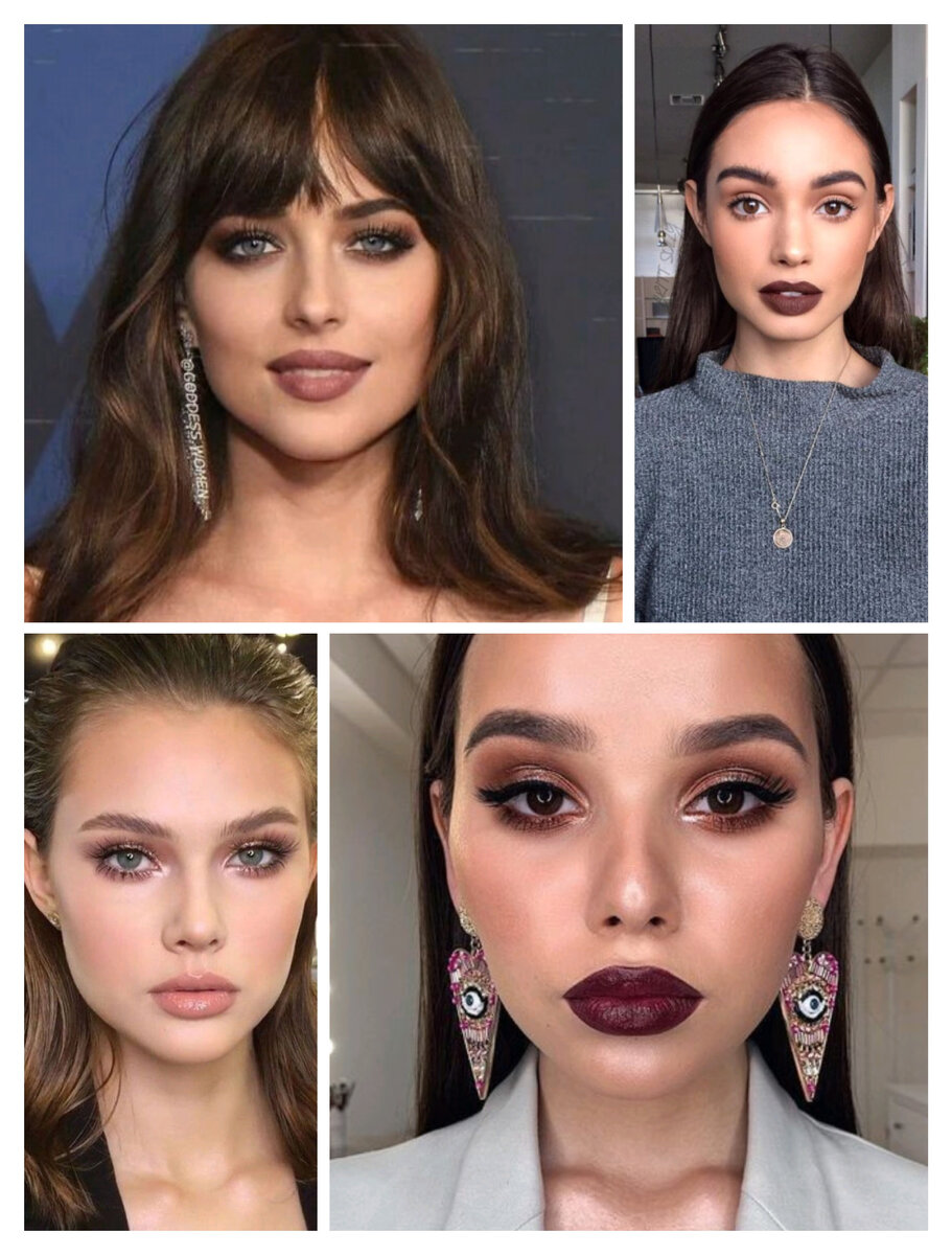Подборка модных, актуальных и стильных макияжей как на каждый день, так и на торжественное мероприятие!