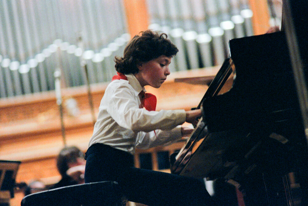 Евгений Кисин в детстве