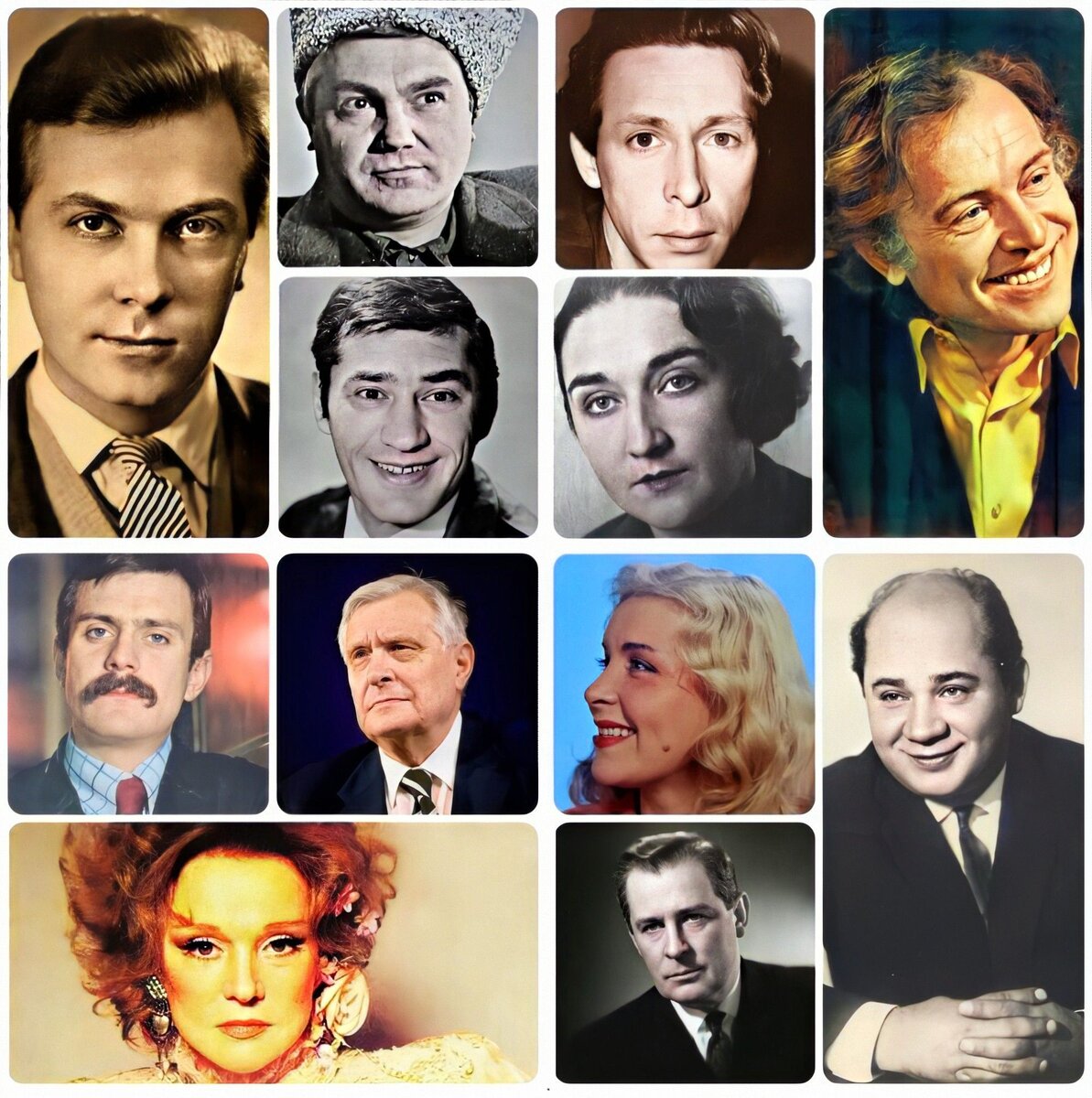 Тесты про актеров. Советские Певцы коллаж. Кумиры. Кумиры коллаж. Легендарные личности.