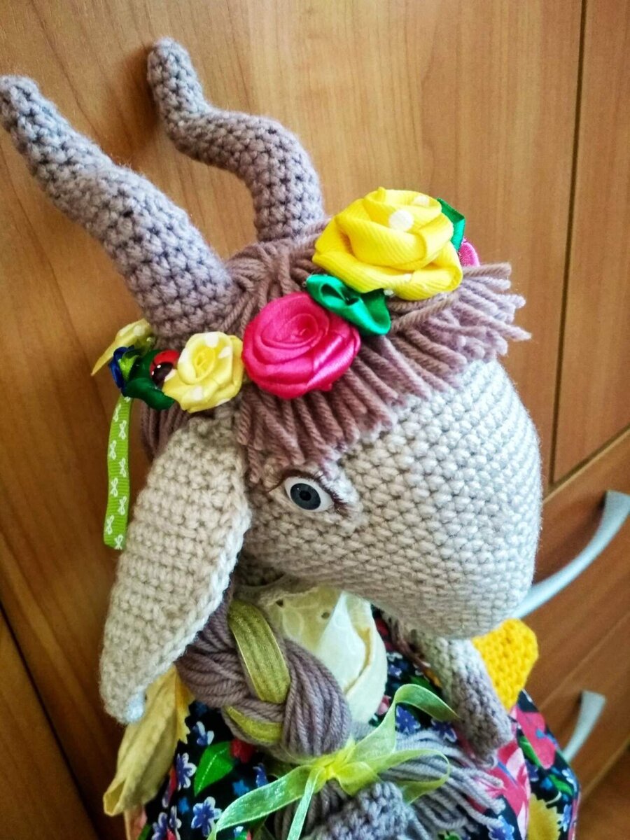 Пряжа Пехорка Детская новинка, крючок №2. Основной цвет серый