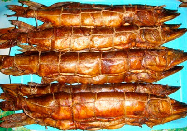 Копчёная щука (фото из открытых источников)