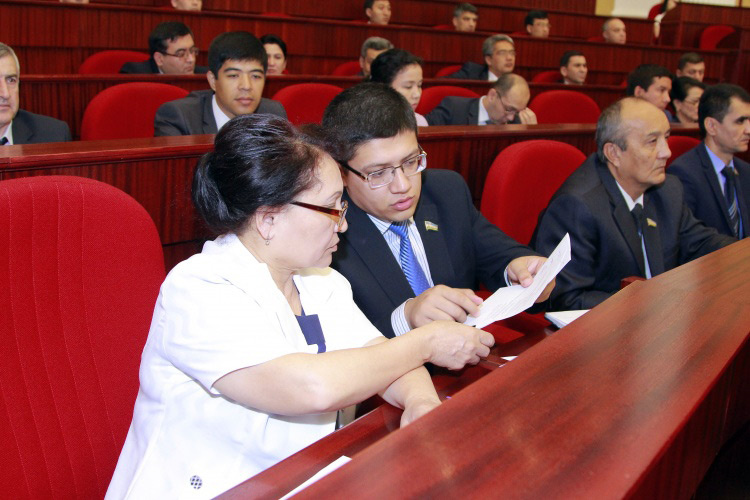 Заседание Законодательной палаты Олий мажлиса. Фото с сайта Parliament.gov.uz