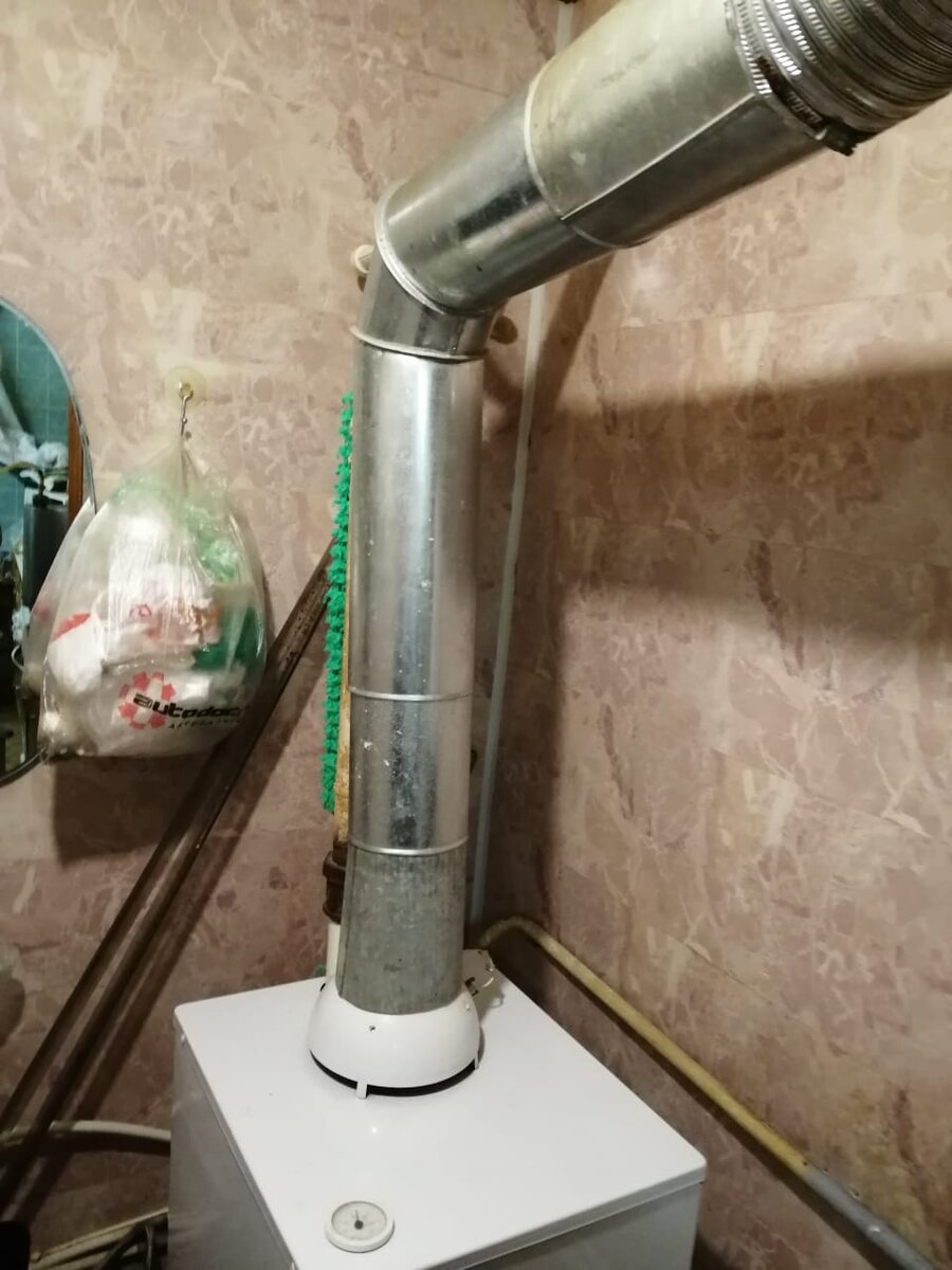 В данных котлах температура выхлопных газов может достигать 200 градусов 