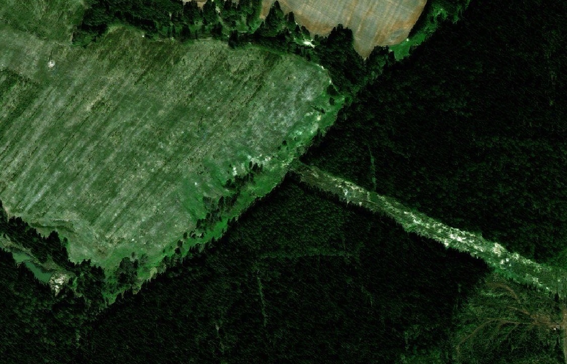 Фото со спутника.