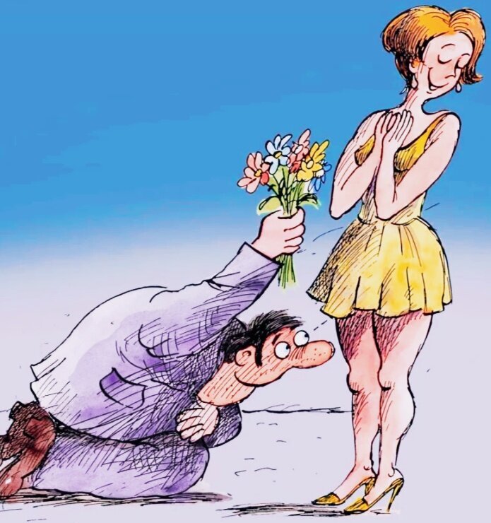 Карикатура из публичного доступа в интернете.