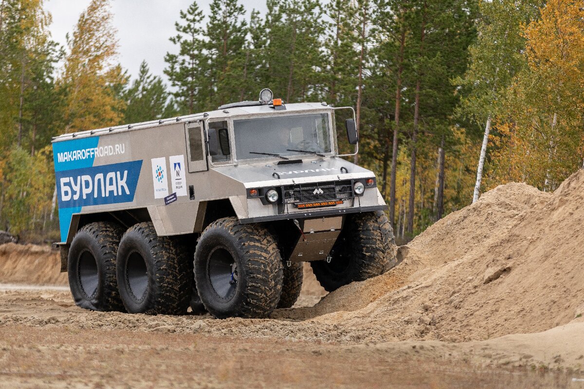 Третье поколение вездеходов «Бурлак». Серийный образец 