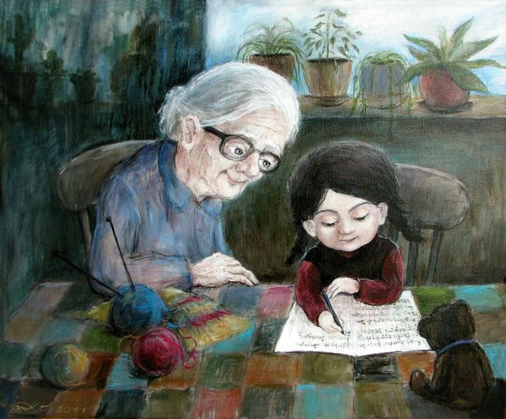 Картина Нино Чакветадзе 
