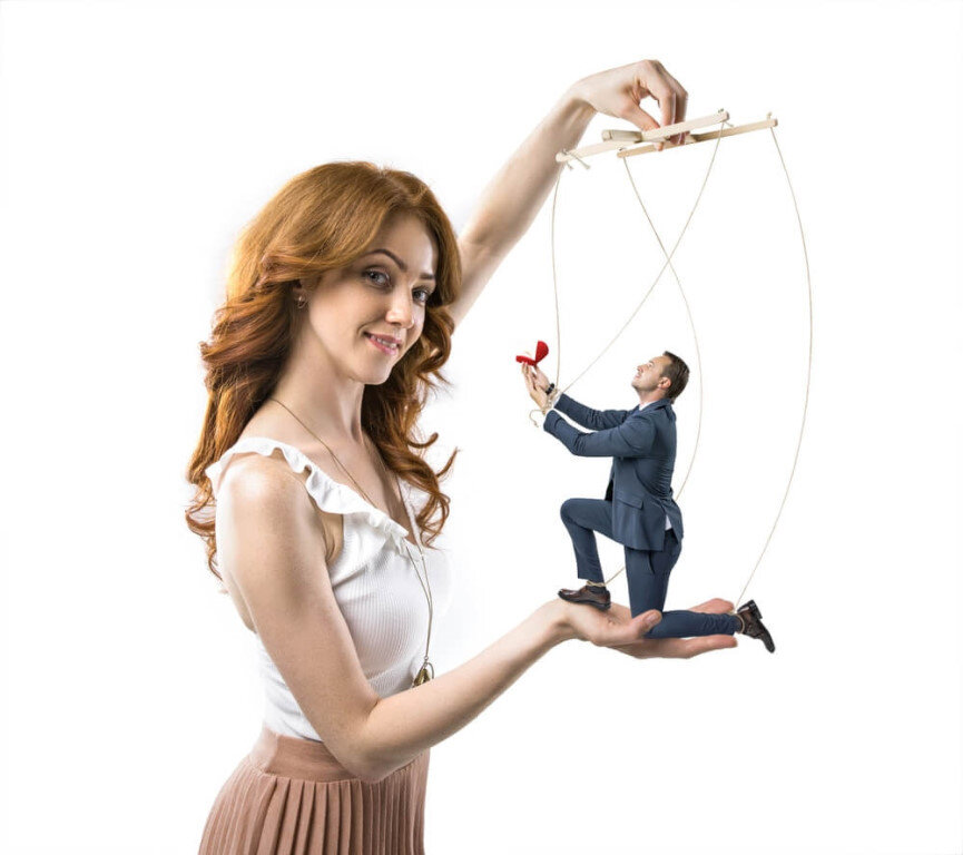 Большинство отношений в современной России между мужчиной и женщиной выглядят таким образом