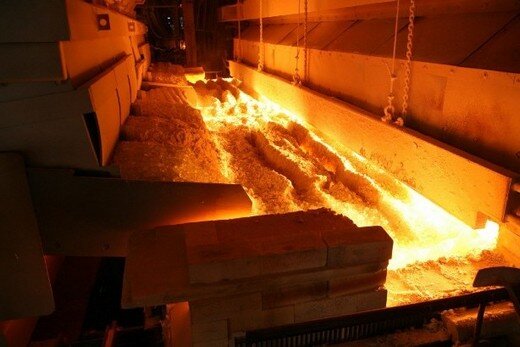 рис. завод по производстве стекол