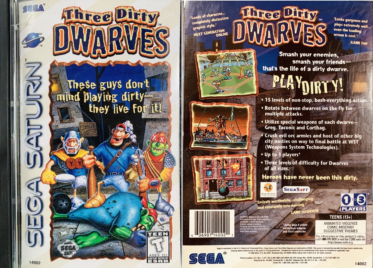 Обложка американского издания игры