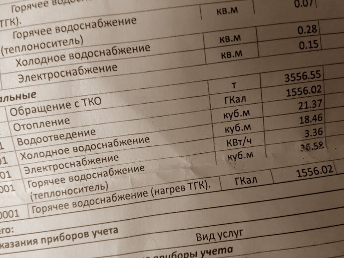 Тарифы на воду в моем регионе