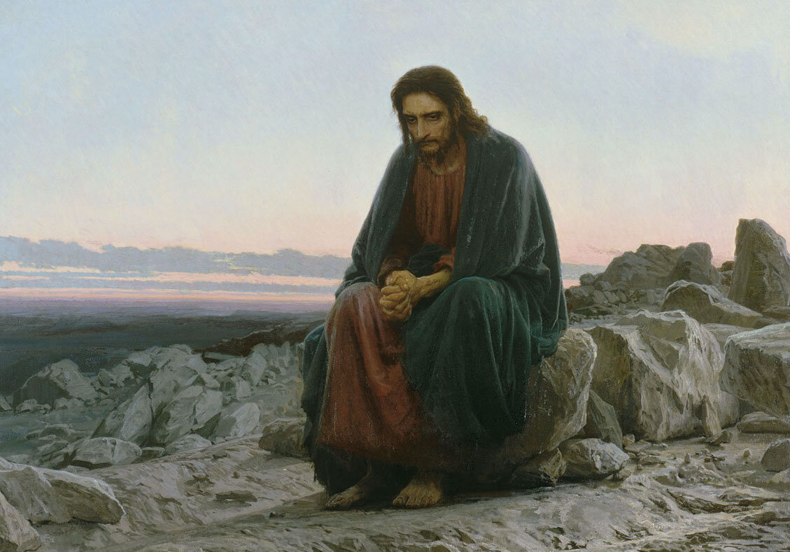 Христос в Пустыне (картина Крамского)