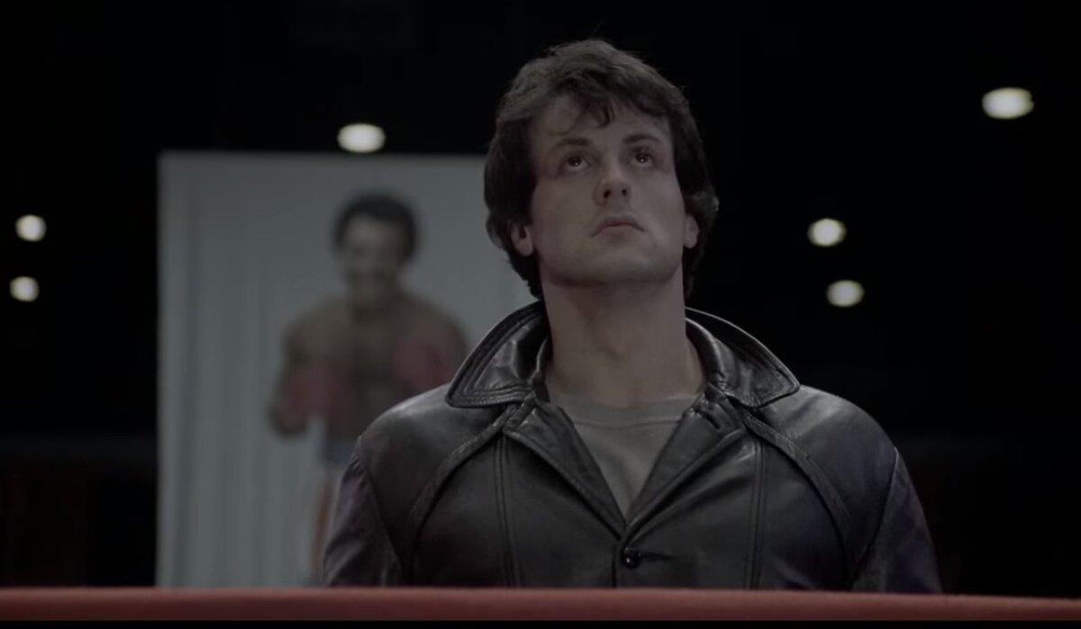 перед боем (кадр из фильма РОККИ)