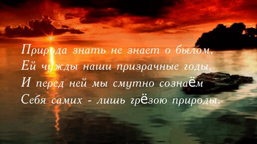 От жизни той что бушевала здесь. Тютчев от жизни той что бушевала. Федор Тютчев как ни бесилося злоречье.