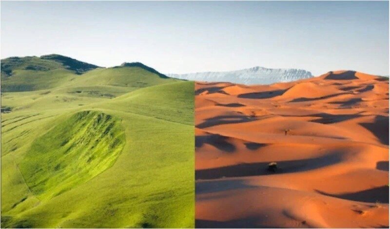 Превращение Сахары в пустыню