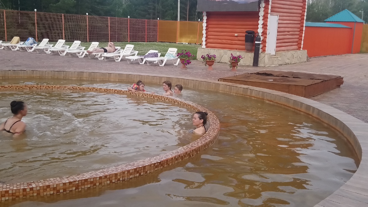 "Акварель" летом.