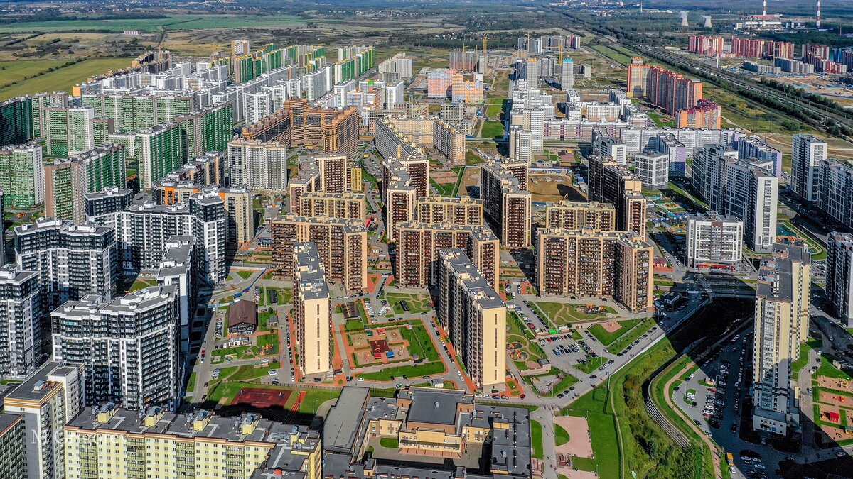                                                                             Панорама г. Мурино