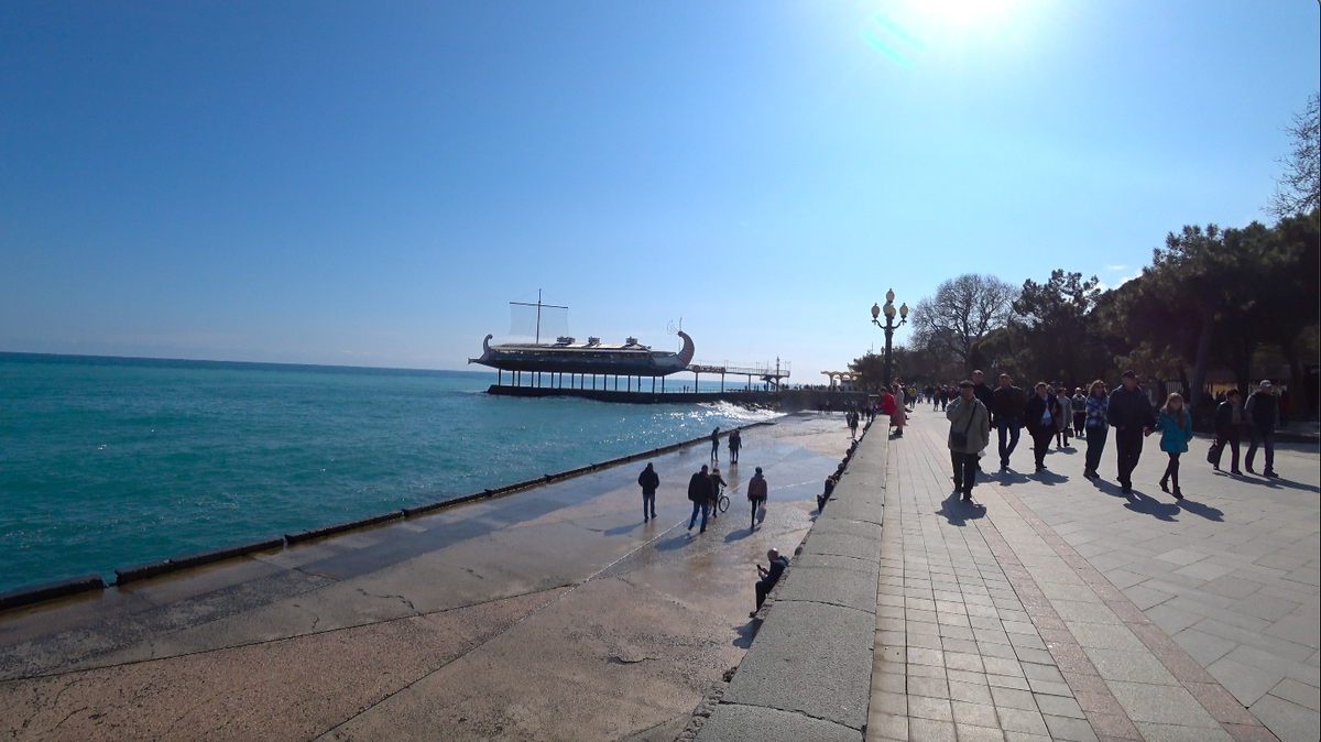 Набережная Ялты