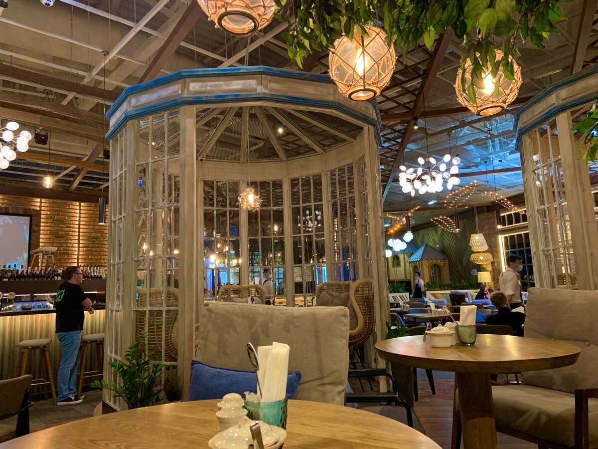 Внутри заведения