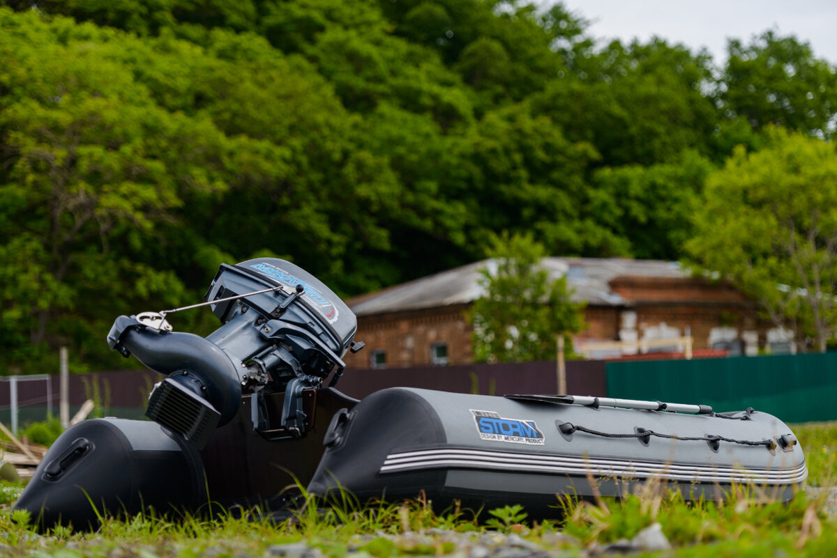 Подвесной лодочный мотор Mikatsu M30FHS+водомёт