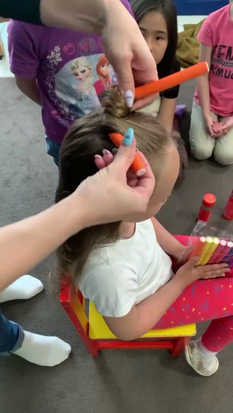 Скоро будут кудри!