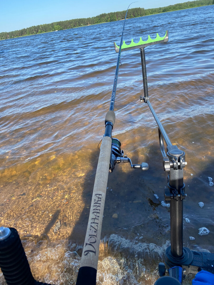 Подставка под фидерное удилище.