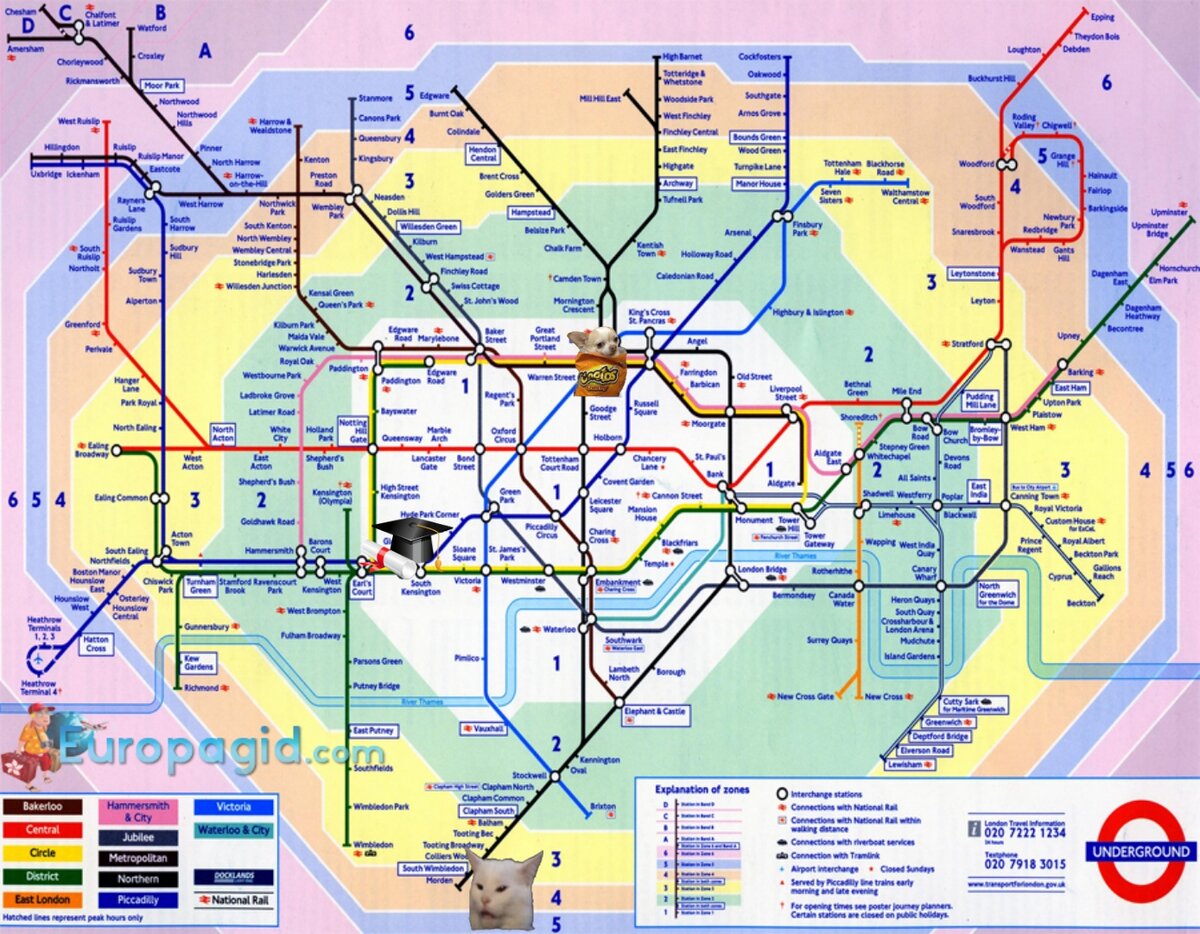 самая сложная схема метро в мире