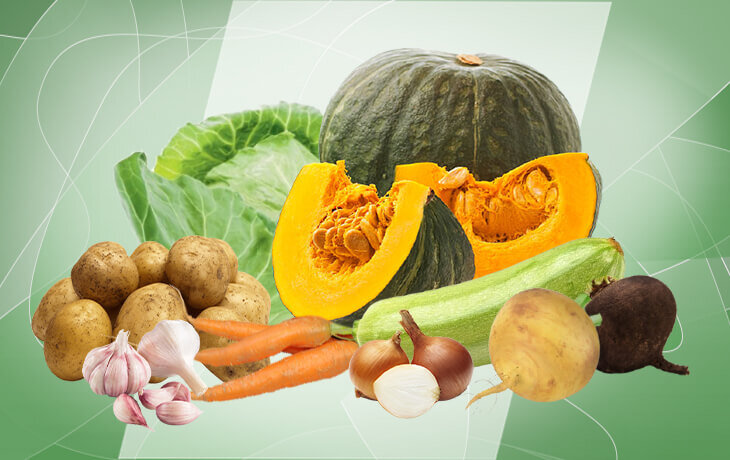 Овощи в курином рационе