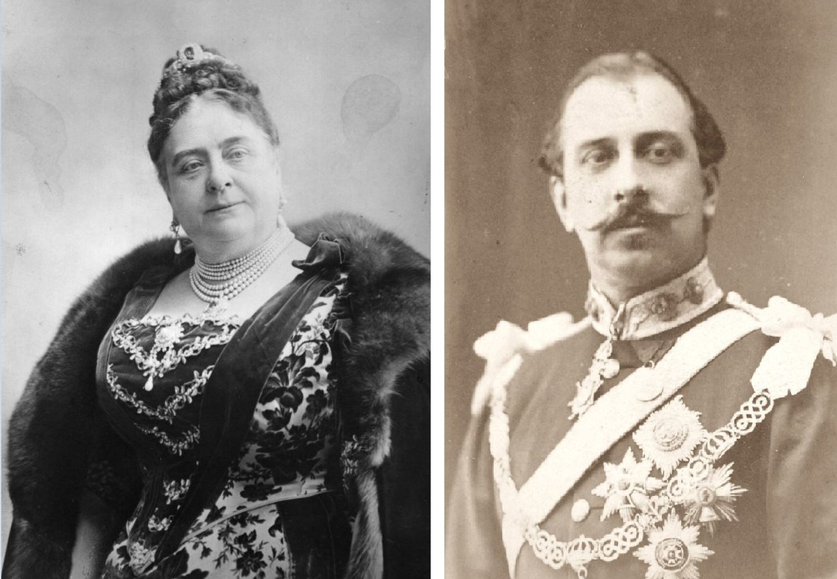 Родители Марии Текской: Франц Пауль Карл Людвиг Александр и Мария Аделаида Кембриджская 