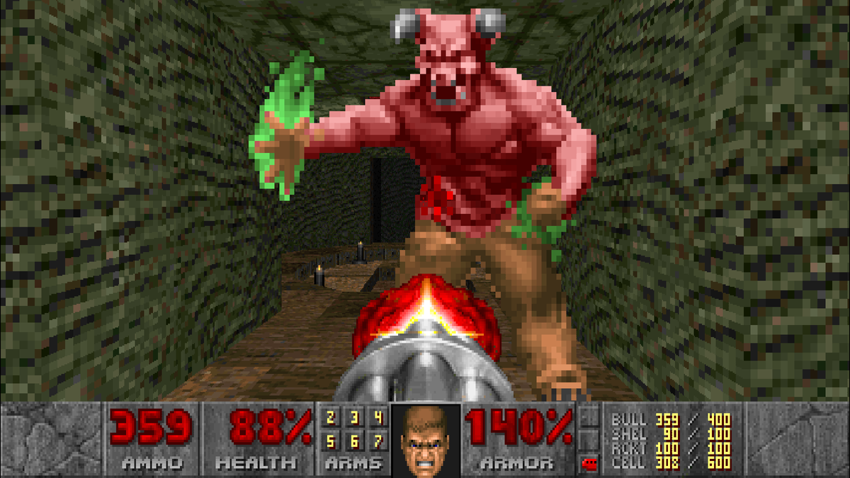 Doom 2 classic (игра пройдена) | Old Gamer Newspaper | Дзен