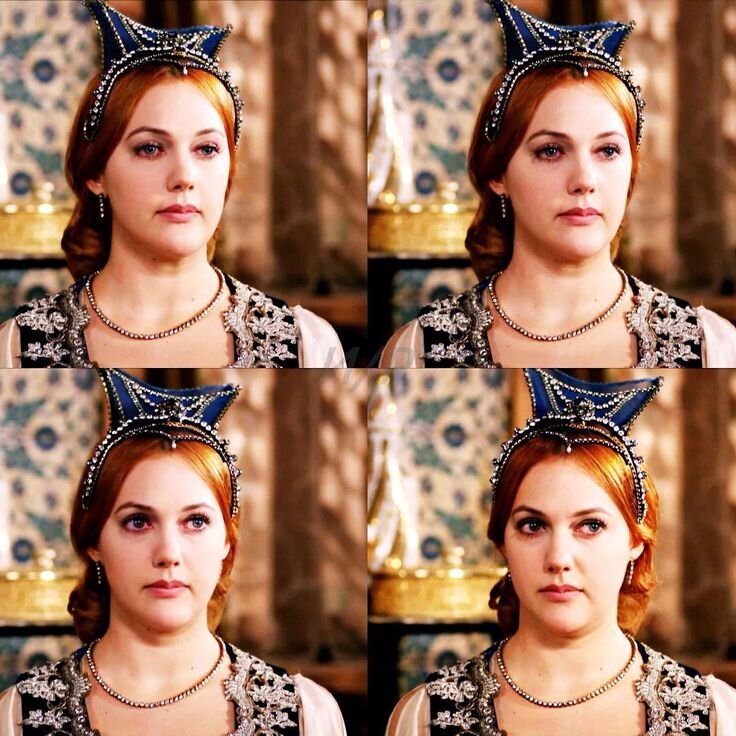 Корона Хюррем похожая на пловник рыбки