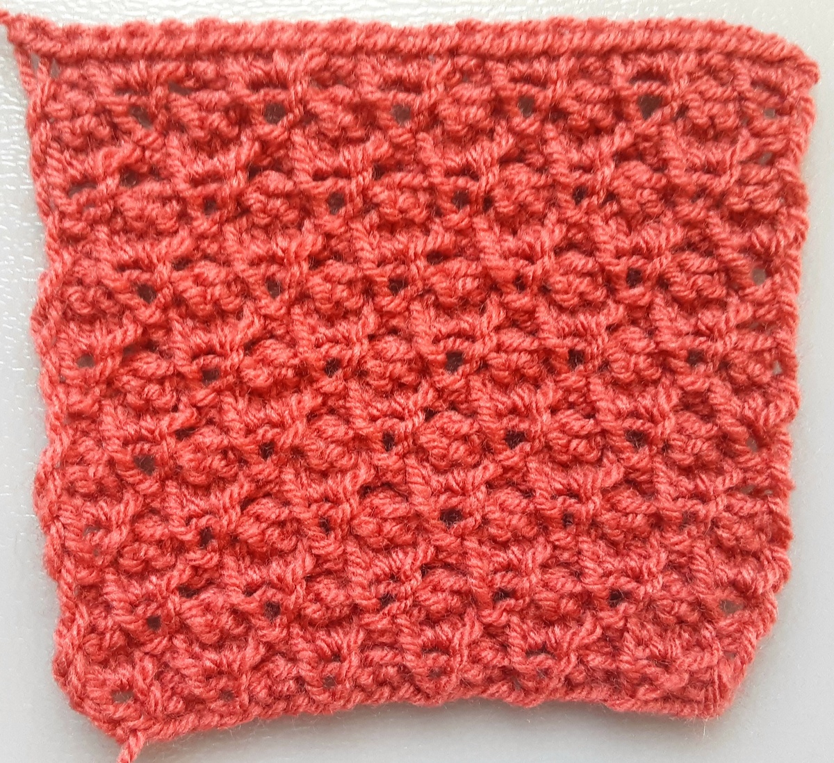 Изнаночная сторона узора.