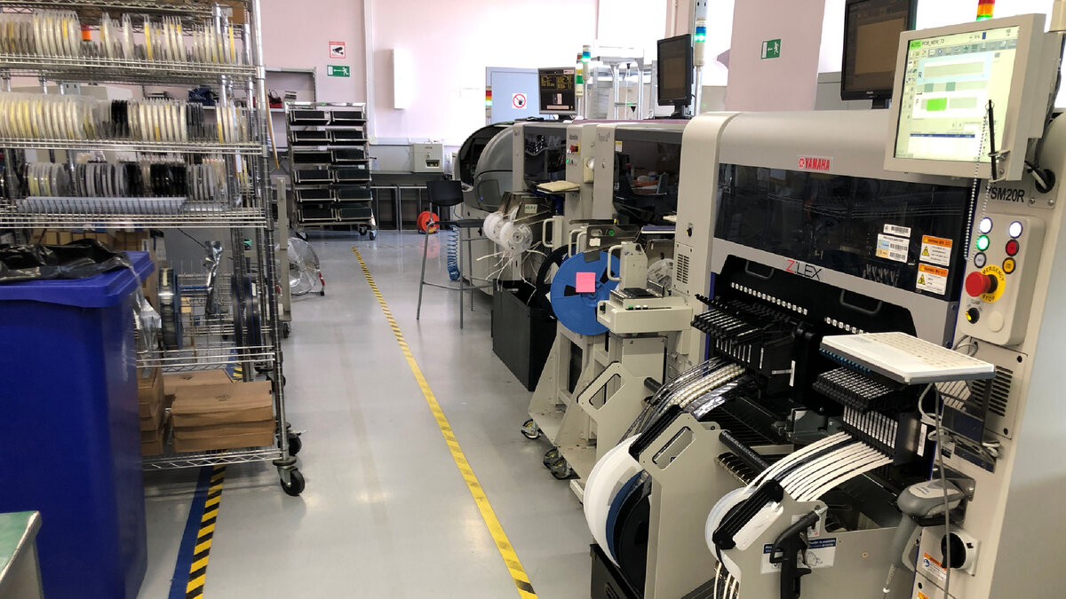 Цех производства. © Пресс-служба "Кода Безопасности"
