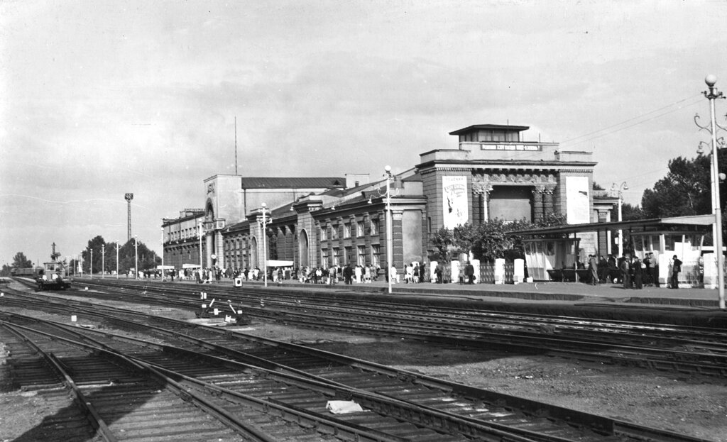 1960 г. Вокзал Орша центральная. 