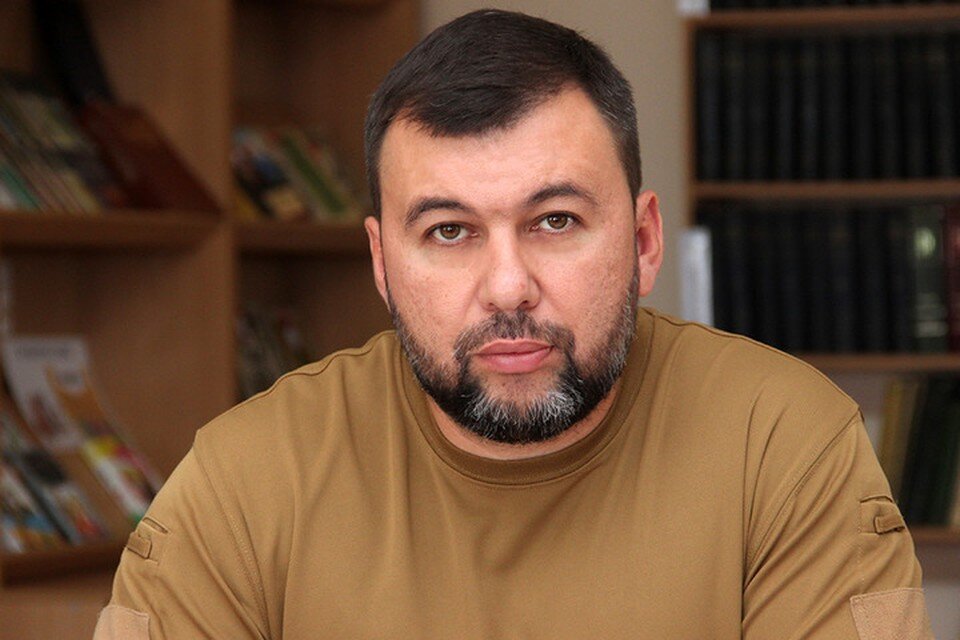     Глава ДНР Денис Пушилин подписал постановление ГКО о национализации «Каргилла». Фото: АГ ДНР