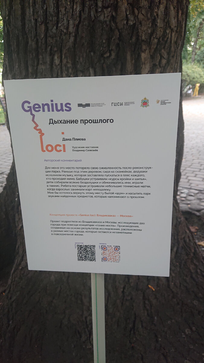 Проект «Genius loci: Владикавказ-Москва». Шаги и мысли. | Софья Кондратьева  | Дзен